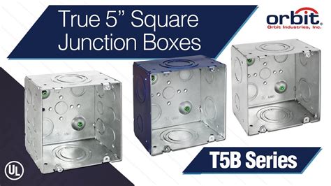 5'x4 electrical box|5 square electrical box.